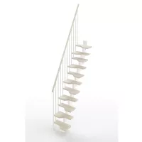 Gradini 40mmLegno e bianco